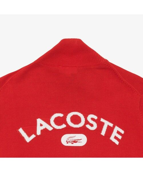 LACOSTE / ラコステ カーディガン・ボレロ | カレッジロゴニットトラックジャケット | 詳細7