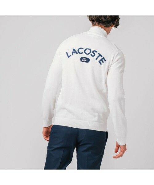 LACOSTE / ラコステ カーディガン・ボレロ | カレッジロゴニットトラックジャケット | 詳細8