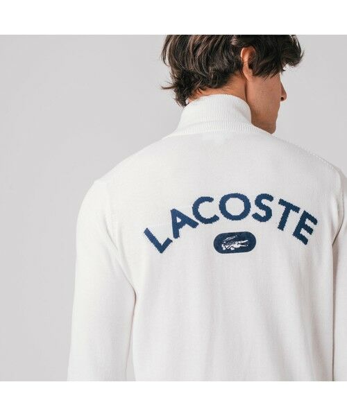 LACOSTE / ラコステ カーディガン・ボレロ | カレッジロゴニットトラックジャケット | 詳細11