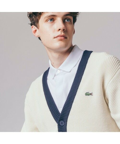 LACOSTE サイズ40 ニット　カーディガン