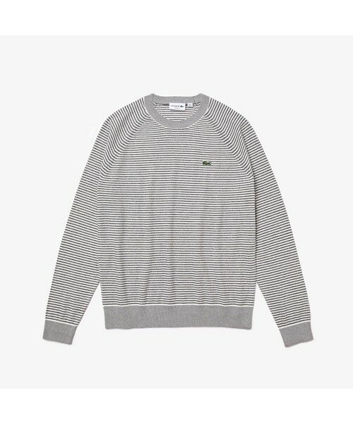 LACOSTE / ラコステ ニット・セーター | ボーダーサマーニットセーター | 詳細7