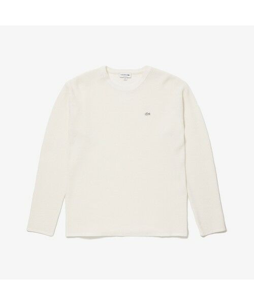 セール】 ワッフルニットロングスリーブTシャツ （ニット・セーター