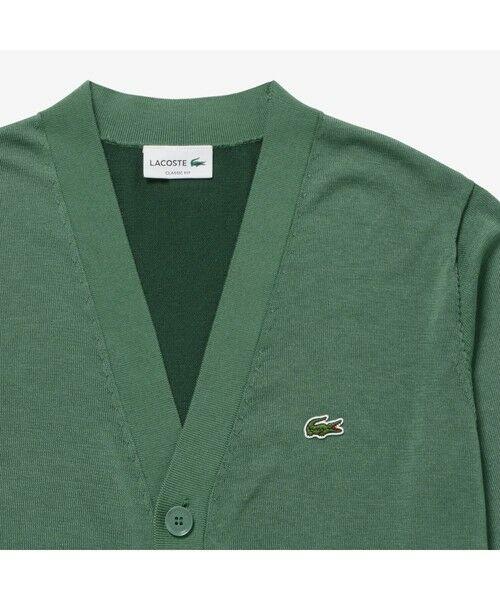 LACOSTE / ラコステ ニット・セーター | ハイゲージニットカーディガン | 詳細20