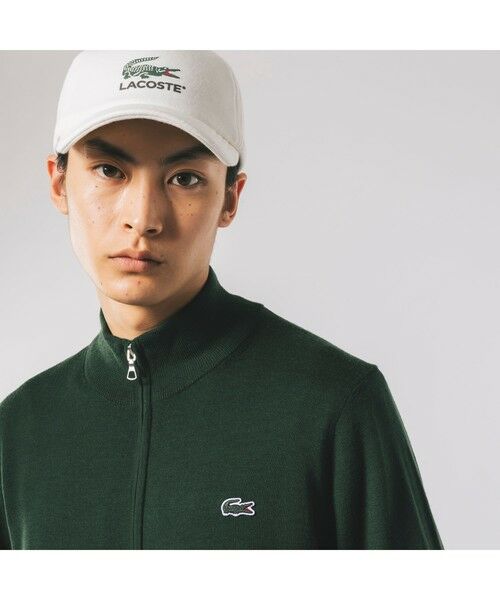 LACOSTE / ラコステ ニット・セーター | ウォッシャブルウールジップアップニットセーター | 詳細14