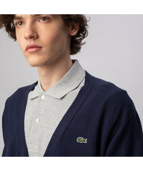 LACOSTE / ラコステ カーディガン・ボレロ | 無縫製ニットVネックカーディガン | 詳細2