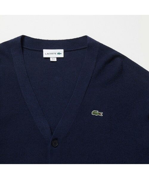 LACOSTE / ラコステ カーディガン・ボレロ | 無縫製ニットVネックカーディガン | 詳細5