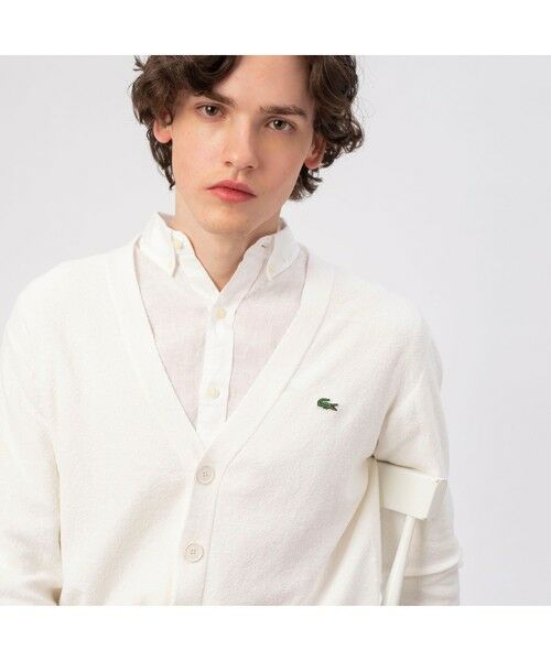 LACOSTE / ラコステ カーディガン・ボレロ | 無縫製ニットVネックカーディガン | 詳細7