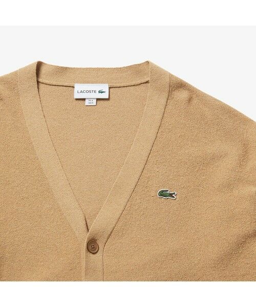 LACOSTE / ラコステ カーディガン・ボレロ | 無縫製ニットVネックカーディガン | 詳細15