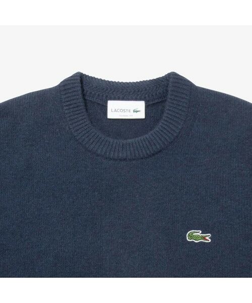 LACOSTE / ラコステ ニット・セーター | リサイクルカシミアクルーネックニットセーター | 詳細5