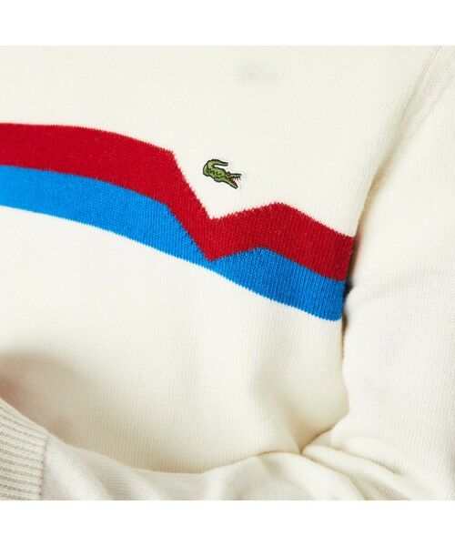 LACOSTE / ラコステ ニット・セーター | メイド・イン・フランス フロントボーダーセーター | 詳細7