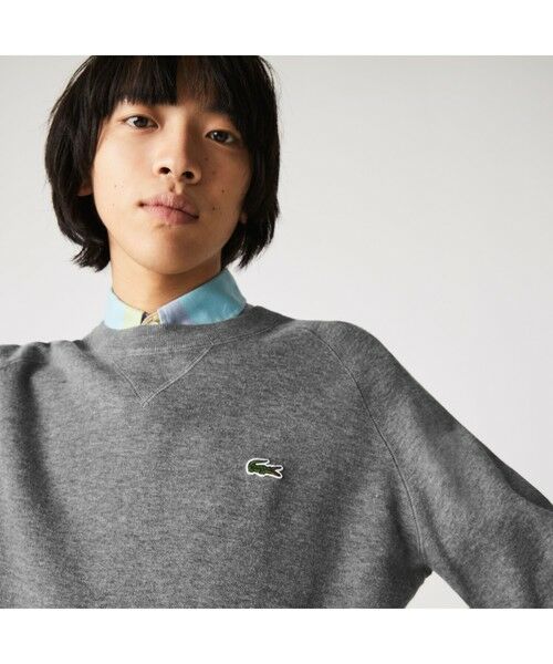 LACOSTE / ラコステ ニット・セーター | LACOSTE L!VE コットンブレンドセーター | 詳細6