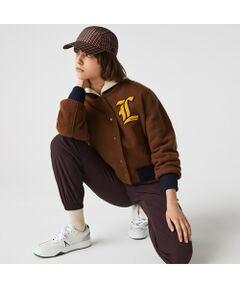 LACOSTE L!VE ウールボクシーバーシティジャケット