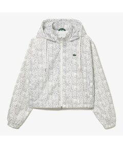 LACOSTE L!VE モノグラムテキスタイルトラックジャケット