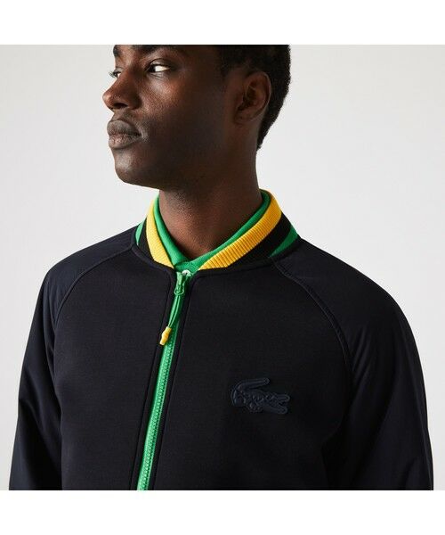 LACOSTE / ラコステ ブルゾン | ボーダーリブニットブルゾン | 詳細4