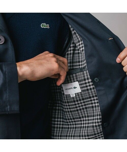 LACOSTE / ラコステ その他アウター | 着脱ライニング付き撥水チェスターコート | 詳細16