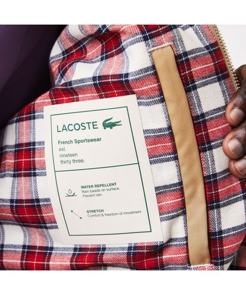 LACOSTE / ラコステ ブルゾン | 撥水ツイルハリントンジャケット | 詳細3