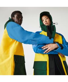 LACOSTE L!VE カラーブロッキングフィールドジャケット