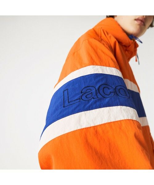 LACOSTE / ラコステ その他アウター | LACOSTE L!VE ボーダープリントアノラック | 詳細3