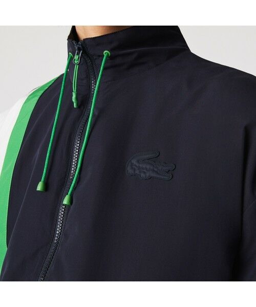 LACOSTE / ラコステ ブルゾン | アシンメトリーカラーブロックジップジャケット | 詳細1