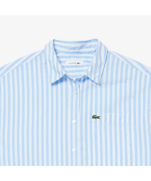 LACOSTE / ラコステ シャツ・ブラウス | オーバーサイズドストライプシャツ | 詳細2