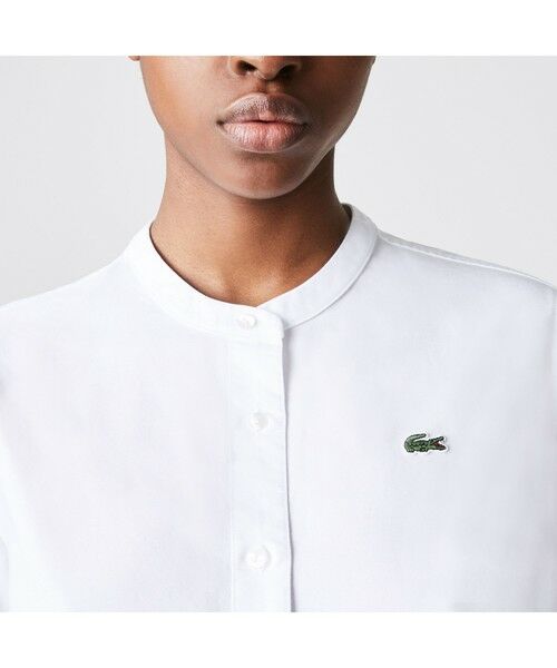 LACOSTE / ラコステ シャツ・ブラウス | マオカラーオックスフォードシャツ | 詳細6