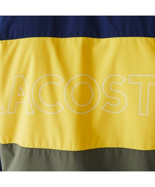 LACOSTE / ラコステ シャツ・ブラウス | カラーブロッキング撥水コーチジャケット | 詳細4