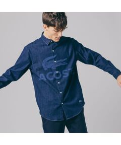 LACOSTE / ラコステ シャツ・ブラウス | オーバーサイズグラフィックデニムシャツ