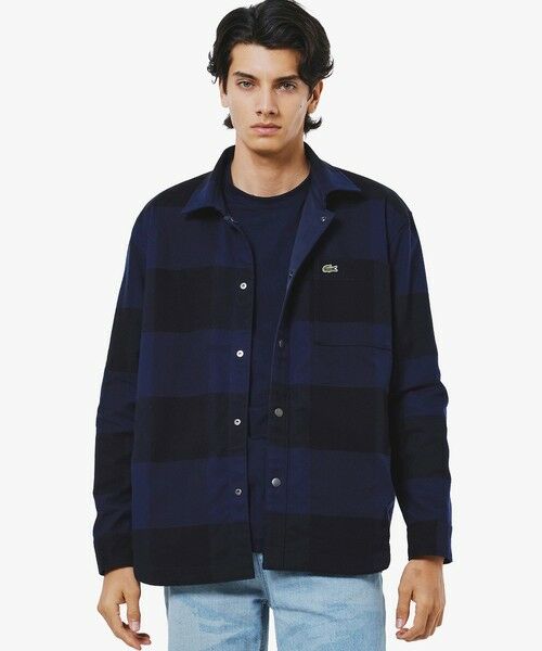 LACOSTE / ラコステ シャツ・ブラウス | プレーン×バッファローチェックリバーシブルシャツアウター | 詳細5