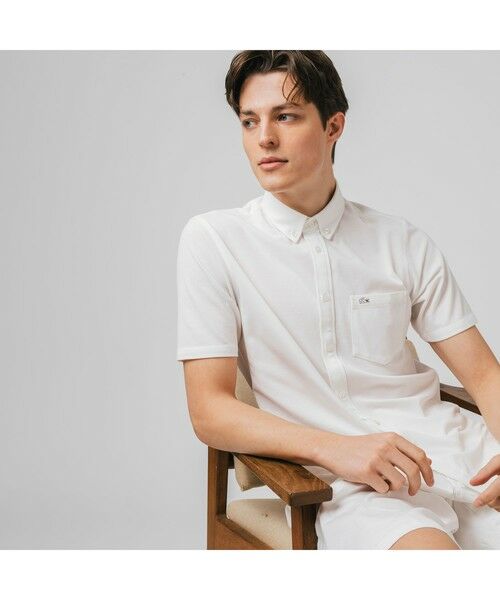 ラコステ(LACOSTE) 半ソデ メンズシャツ・ワイシャツ | 通販・人気