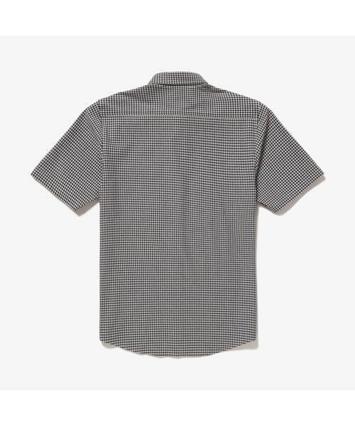 LACOSTE / ラコステ シャツ・ブラウス | クールマックスブレンドジャガード半袖チェックシャツ | 詳細6