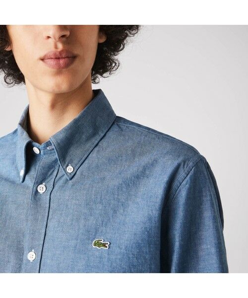 LACOSTE / ラコステ シャツ・ブラウス | イタリアンファブリックシャンブレーシャツ | 詳細5