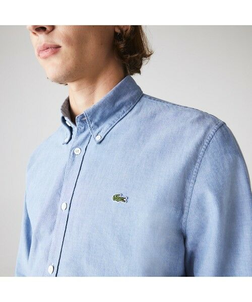 LACOSTE / ラコステ シャツ・ブラウス | イタリアンファブリックシャンブレーシャツ | 詳細9