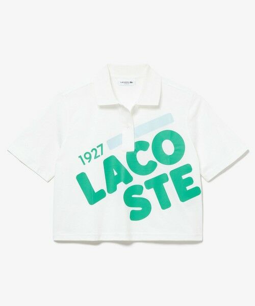 LACOSTE / ラコステ ポロシャツ | ワイド＆クロップドプリントポロシャツ | 詳細4