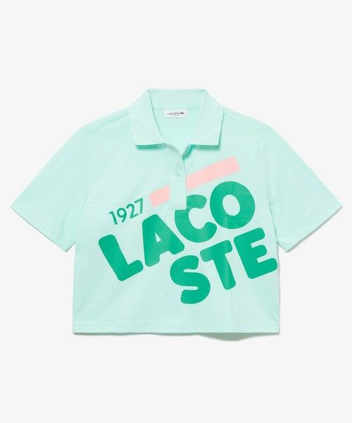 LACOSTE / ラコステ ポロシャツ | ワイド＆クロップドプリントポロシャツ | 詳細13