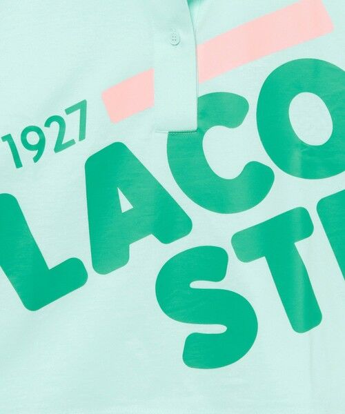 LACOSTE / ラコステ ポロシャツ | ワイド＆クロップドプリントポロシャツ | 詳細17