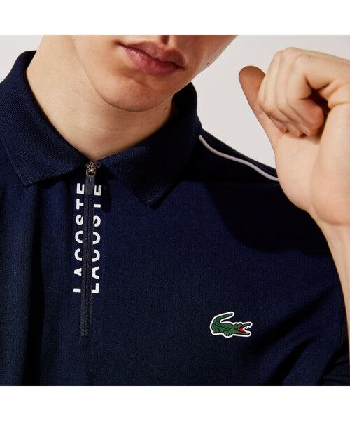 LACOSTE / ラコステ ポロシャツ | ウルトラドライジップゴルフポロシャツ | 詳細3