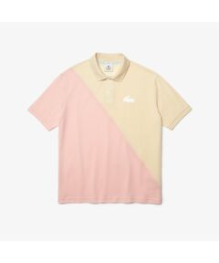 LACOSTE L!VE バイカラールーズポロシャツ