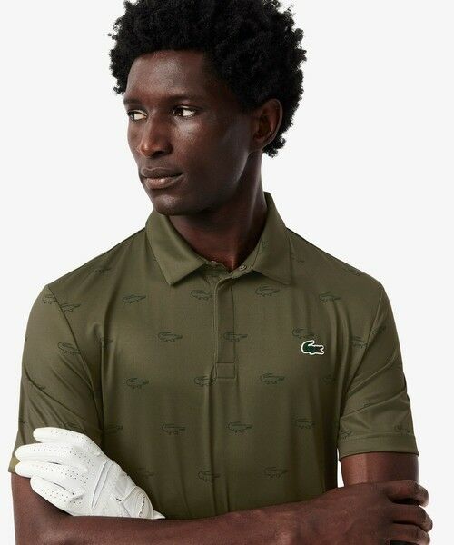 LACOSTE / ラコステ ポロシャツ | グラデーションプリントウルトラドライゴルフポロシャツ | 詳細1