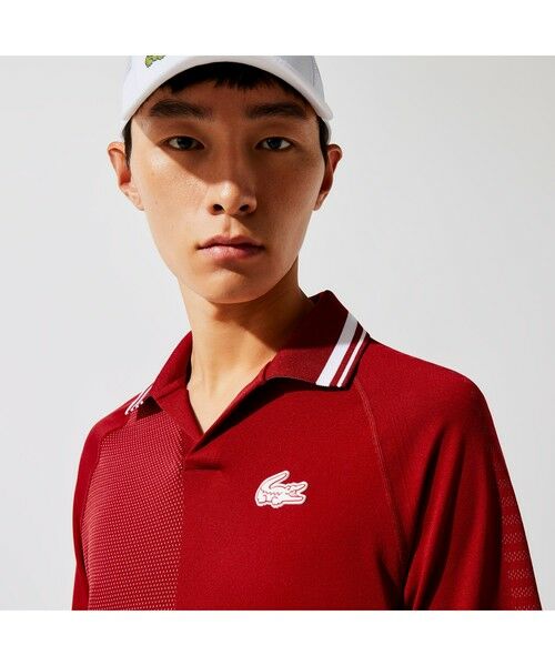 LACOSTE / ラコステ ポロシャツ | メッシュ切り替えウルトラドライポロシャツ | 詳細7