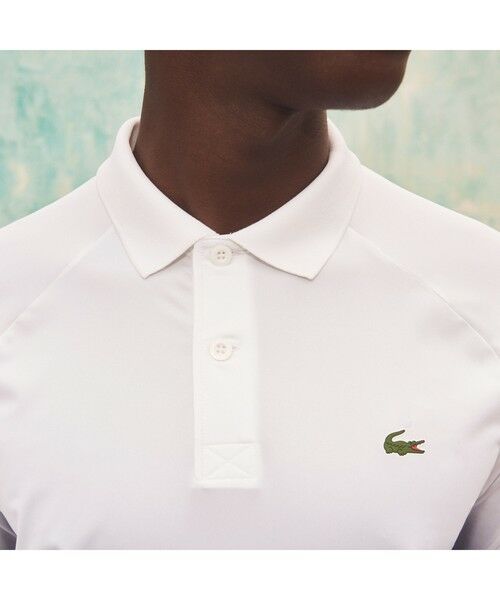 LACOSTE / ラコステ ポロシャツ | 『ノバク・ジョコビッチ』グラデーションボーダーポロシャツ | 詳細10