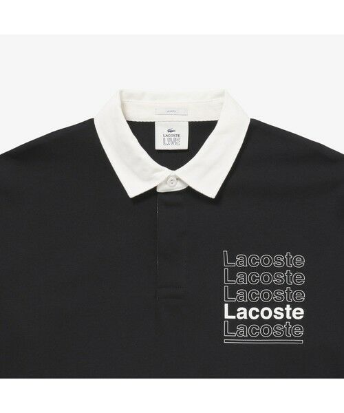 LACOSTE / ラコステ ポロシャツ | LACOSTE L!VE ネームプリントラガーシャツ | 詳細2