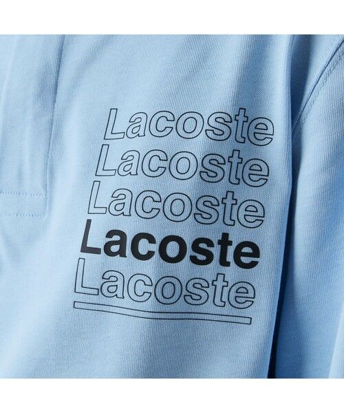 LACOSTE / ラコステ ポロシャツ | LACOSTE L!VE ネームプリントラガーシャツ | 詳細7