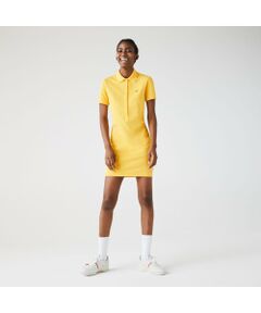 LACOSTE L!VE6つボタンポロドレス