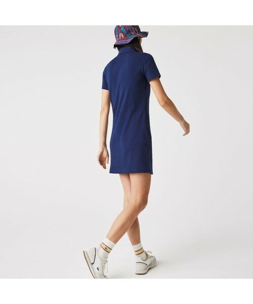 LACOSTE / ラコステ ミニ丈・ひざ丈ワンピース | LACOSTE L!VEポロシャツドレス | 詳細5