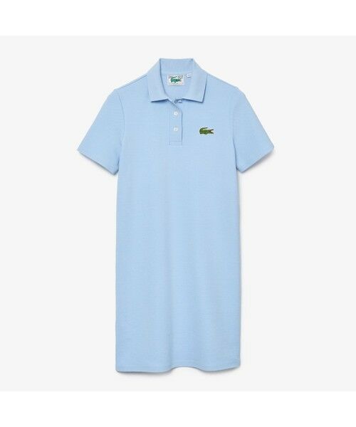 LACOSTE / ラコステ ミニ丈・ひざ丈ワンピース | オーガニックコットンピケポロドレス | 詳細10