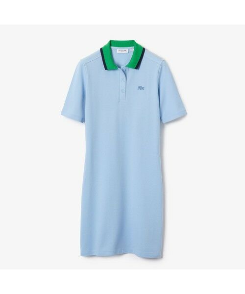 LACOSTE / ラコステ ミニ丈・ひざ丈ワンピース | セミファンシーポロドレス | 詳細4