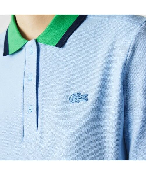 LACOSTE / ラコステ ミニ丈・ひざ丈ワンピース | セミファンシーポロドレス | 詳細5