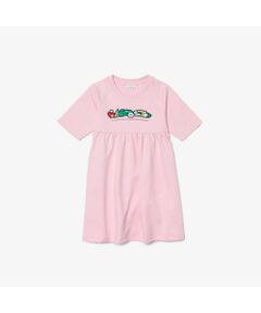 ラコステロゴグラフィックTシャツドレス