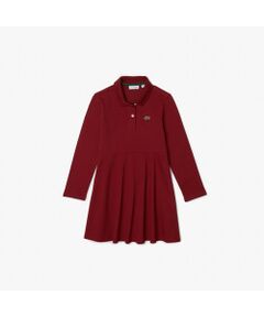 LACOSTE / ラコステ ミニ丈・ひざ丈ワンピース | GIRLS鹿の子地ポロドレス