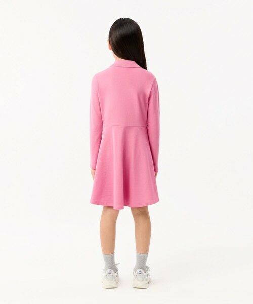 LACOSTE / ラコステ ミニ丈・ひざ丈ワンピース | 【EC限定】GIRLS鹿の子地ポロドレス | 詳細15